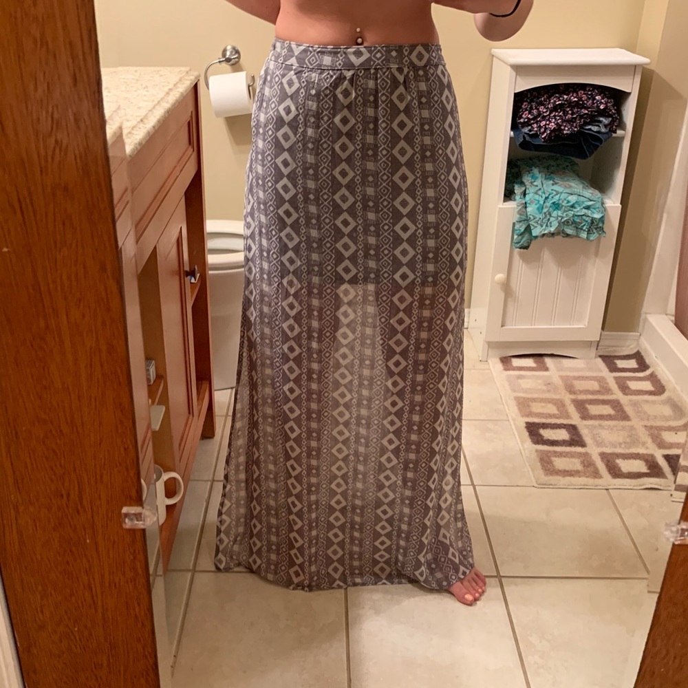 Tribal Print Skirt